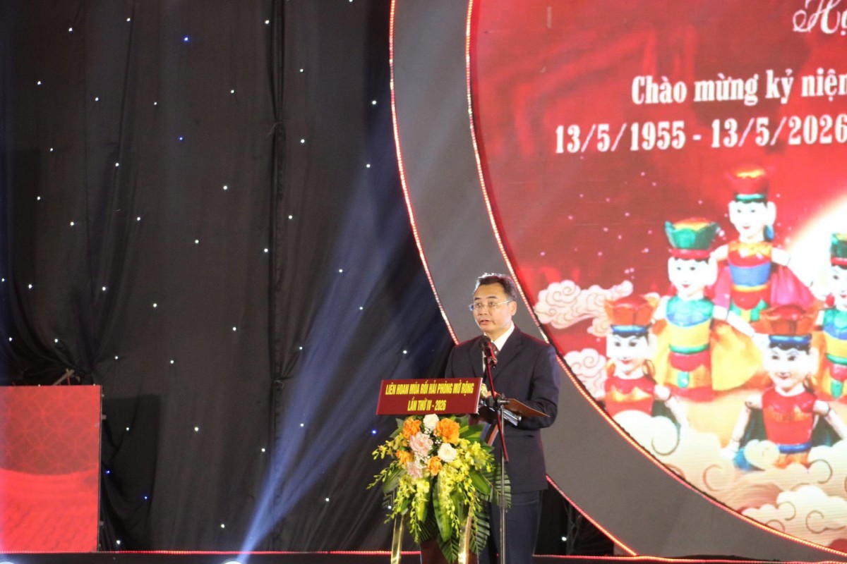 Khai mạc Liên hoan múa rối Hải Phòng mở rộng năm 2026