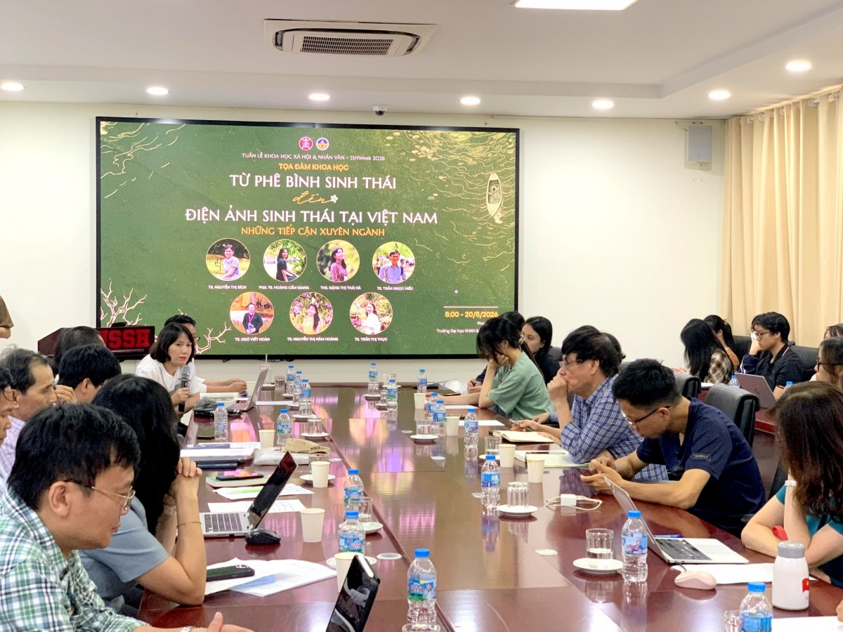 Những tiếp cận xuyên ngành từ Phê bình sinh thái đến Điện ảnh sinh thái