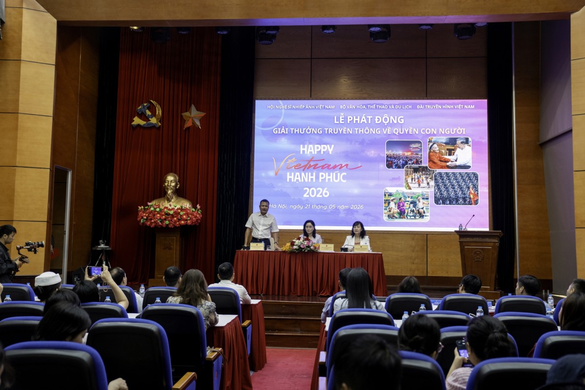 Giải thưởng truyền thông về quyền con người “Việt Nam hạnh phúc - Happy Vietnam 2026”