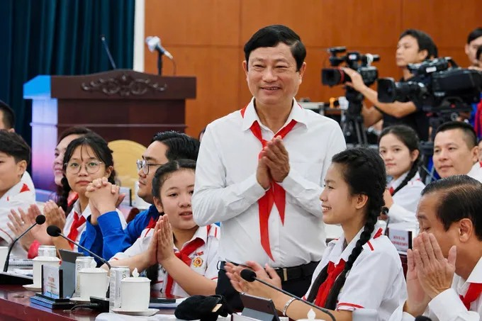 Thành phố Hồ Chí Minh, gặp gỡ, lắng nghe tiếng nói thiếu nhi