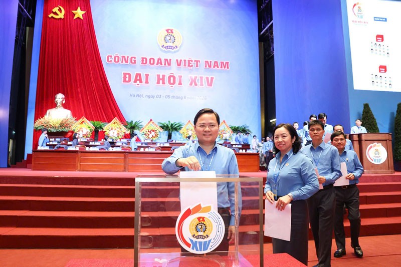 Ban Chấp hành Tổng LĐLĐ Việt Nam khóa XIV nhiệm kỳ 2026-2031 có 145 ủy viên