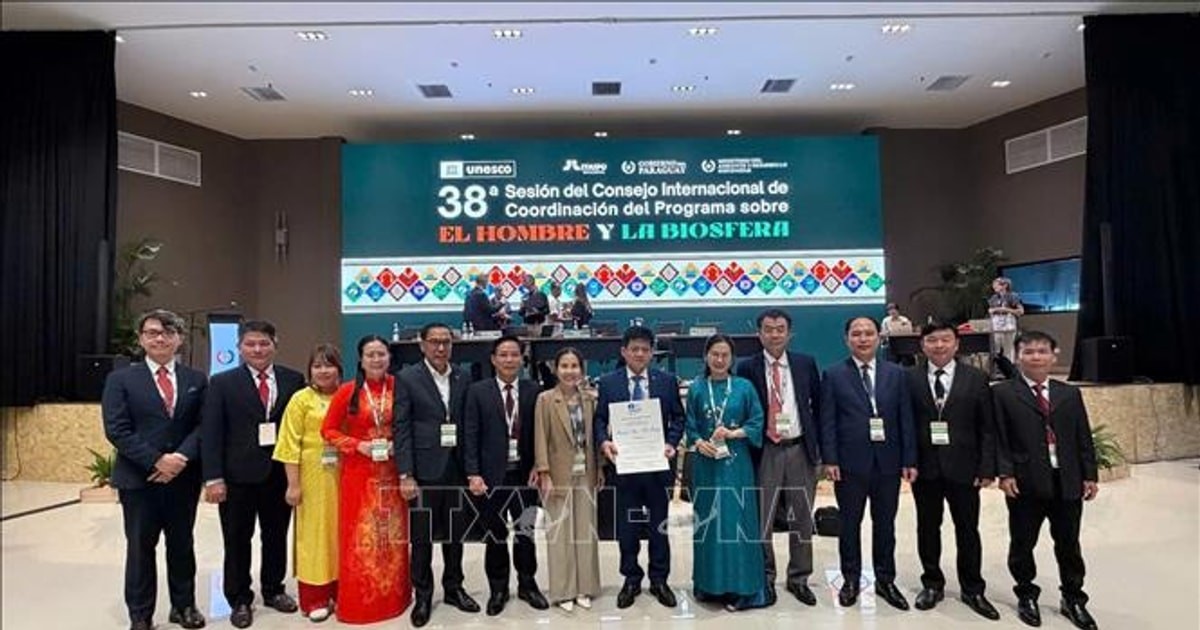 Phong Nha - Kẻ Bàng được UNESCO vinh danh là Khu Dự trữ Sinh quyển thế giới