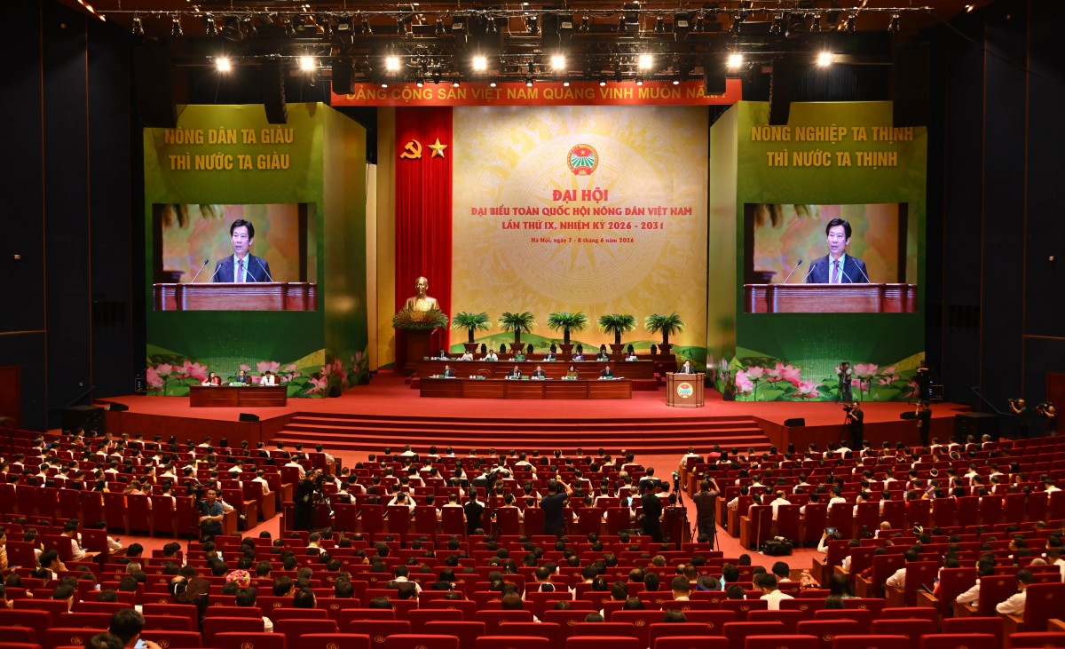 Khai mạc Đại hội toàn quốc Hội Nông dân Việt Nam lần thứ IX