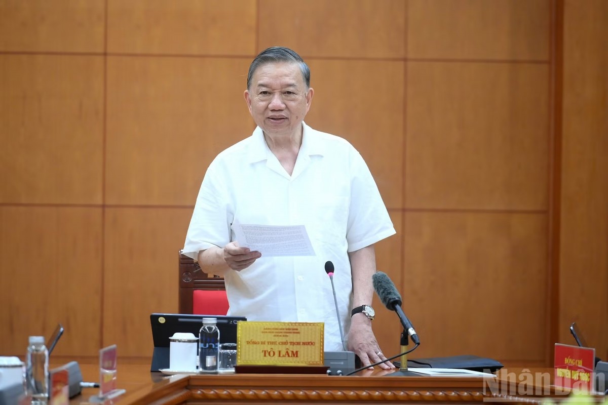 Phát biểu kết luận của Tổng Bí thư, Chủ tịch nước Tô Lâm tại cuộc họp Thường trực Ban Chỉ đạoTổng kết 100 năm Đảng lãnh đạo cách mạng Việt Nam