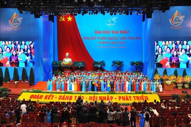 Khai mạc trọng thể Đại hội đại biểu Phụ nữ toàn quốc lần thứ XIV