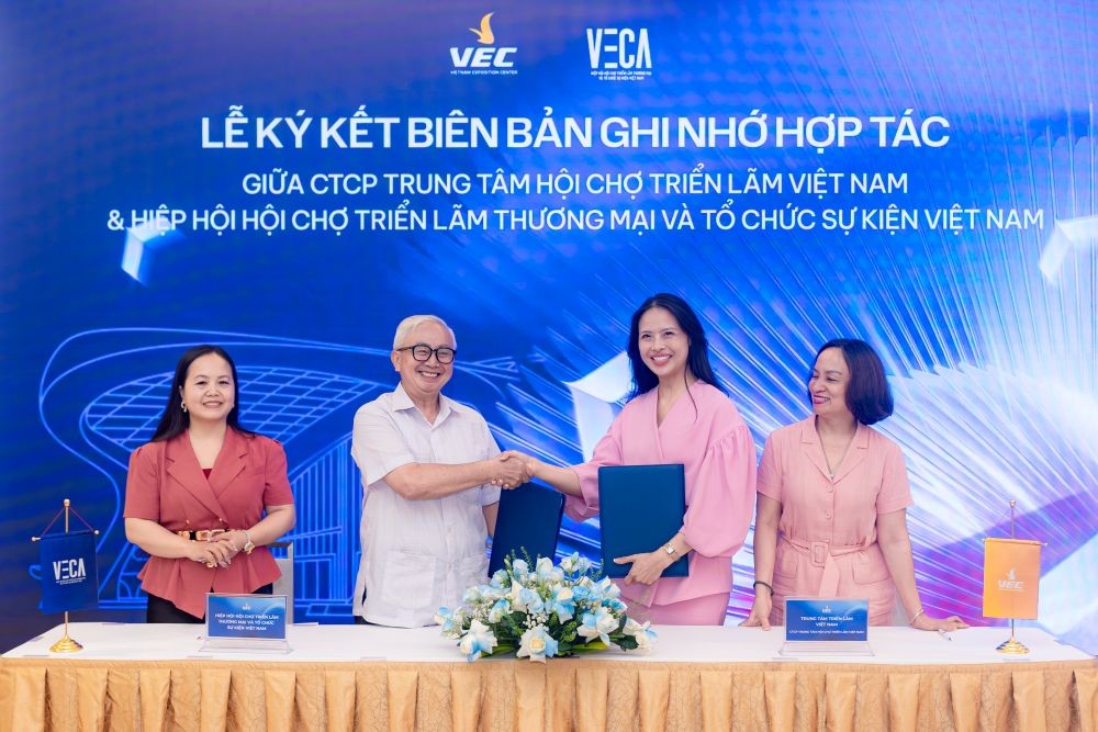 Vec hợp tác chiến lược với các đối tác hàng đầu, thúc đẩy chuỗi sự kiện triển lãm quốc tế tại Việt Nam