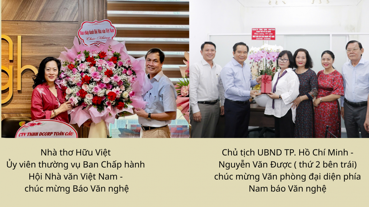 Lời cảm ơn của Báo Văn nghệ nhân kỷ niệm 101 năm Ngày Báo chí Cách mạng Việt Nam