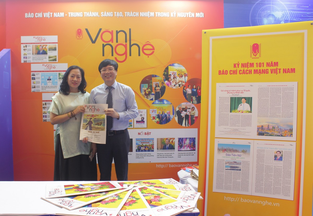 Những khoảnh khắc ấn tượng của Báo Văn nghệ tại Hội báo toàn quốc 2026