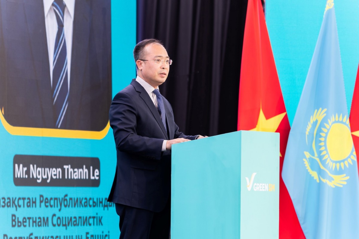 Green SM chính thức ra mắt dịch vụ gọi xe thuần điện tại Kazakhstan