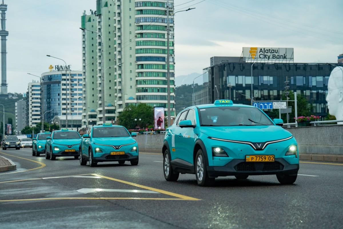 Green SM chính thức ra mắt dịch vụ gọi xe thuần điện tại Kazakhstan
