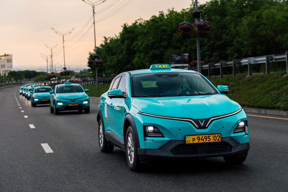 Green SM chính thức ra mắt dịch vụ gọi xe thuần điện tại Kazakhstan