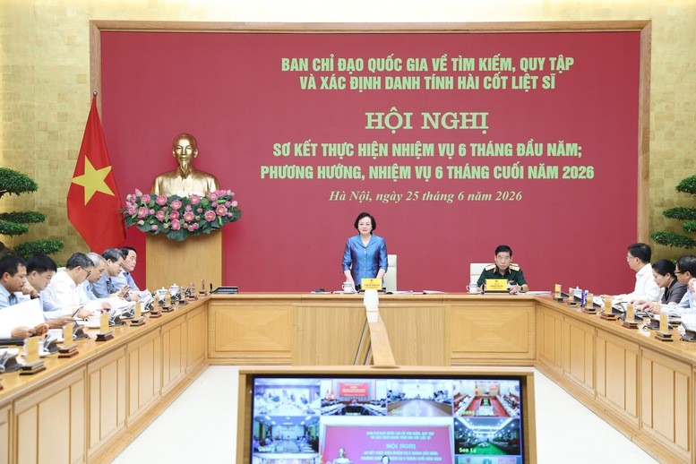 Quyết tâm tìm kiếm, quy tập 3.000 hài cốt liệt sĩ trong năm 2026