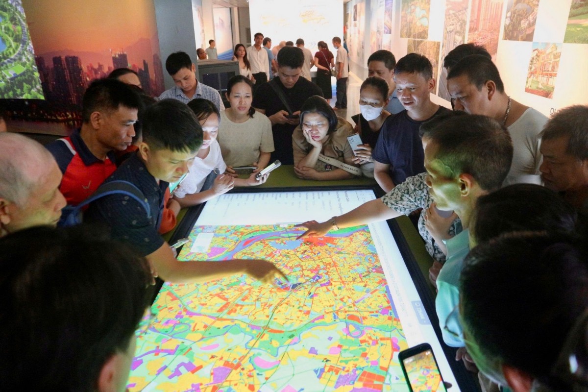 Triển lãm Quy hoạch tổng thể Thủ đô Hà Nội tầm nhìn 100 năm