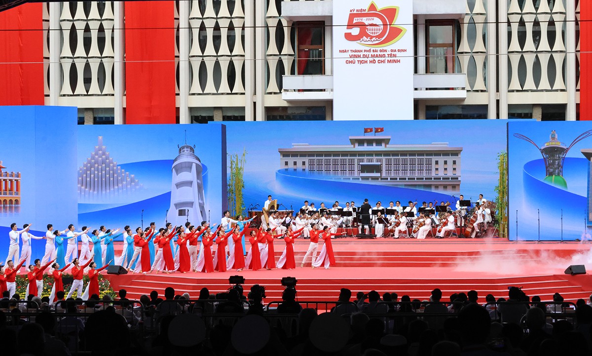TP.HCM kỷ niệm 50 năm vinh dự mang tên Chủ tịch Hồ Chí Minh