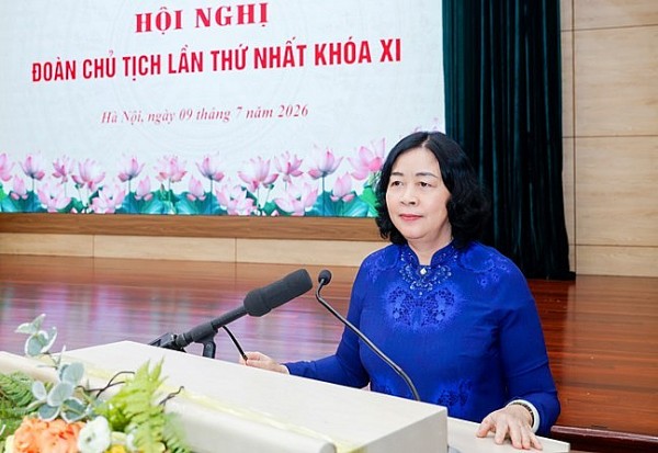 chu tich bui thi minh hoai mttq viet nam cac cap tiep tuc kien toan van hanh to chuc bo may tinh gon hieu luc hieu qua