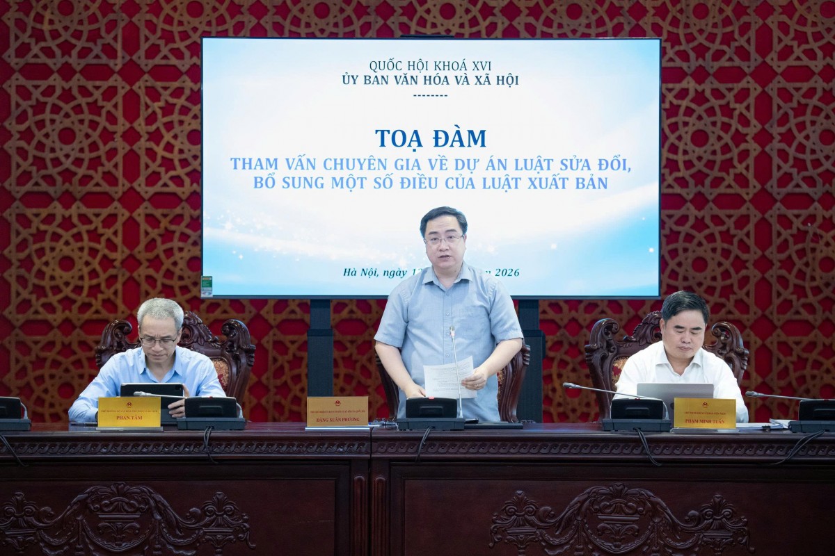 Thể chế hóa quan điểm của Đảng, hoàn thiện khung khổ pháp lý cho xuất bản
