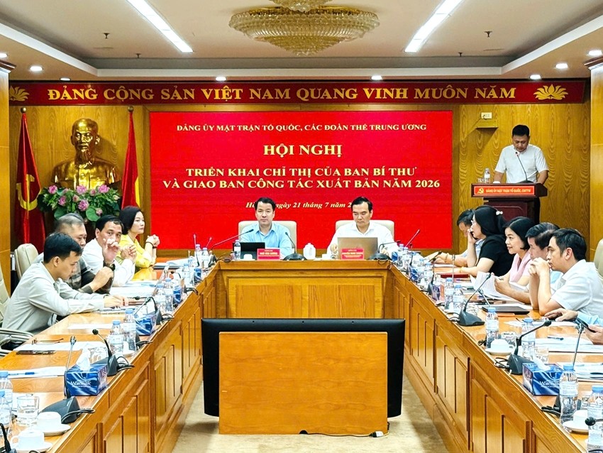 Toàn cảnh hội nghị. Ảnh: MTTQ