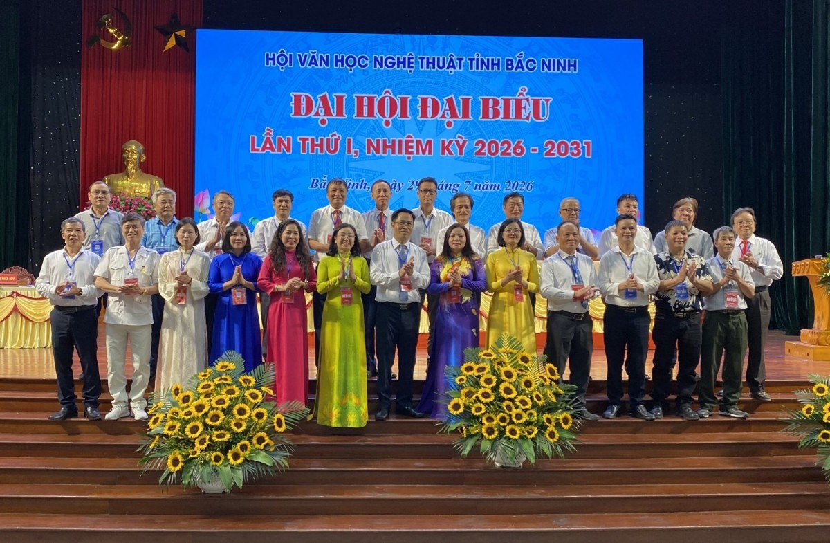 Ông Đỗ Văn Phong được bầu làm Chủ tịch Hội Văn học nghệ thuật tỉnh Bắc Ninh nhiệm kỳ 2026 – 2031