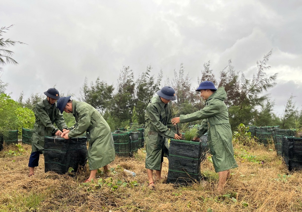 Màu xanh ở Trường Sa