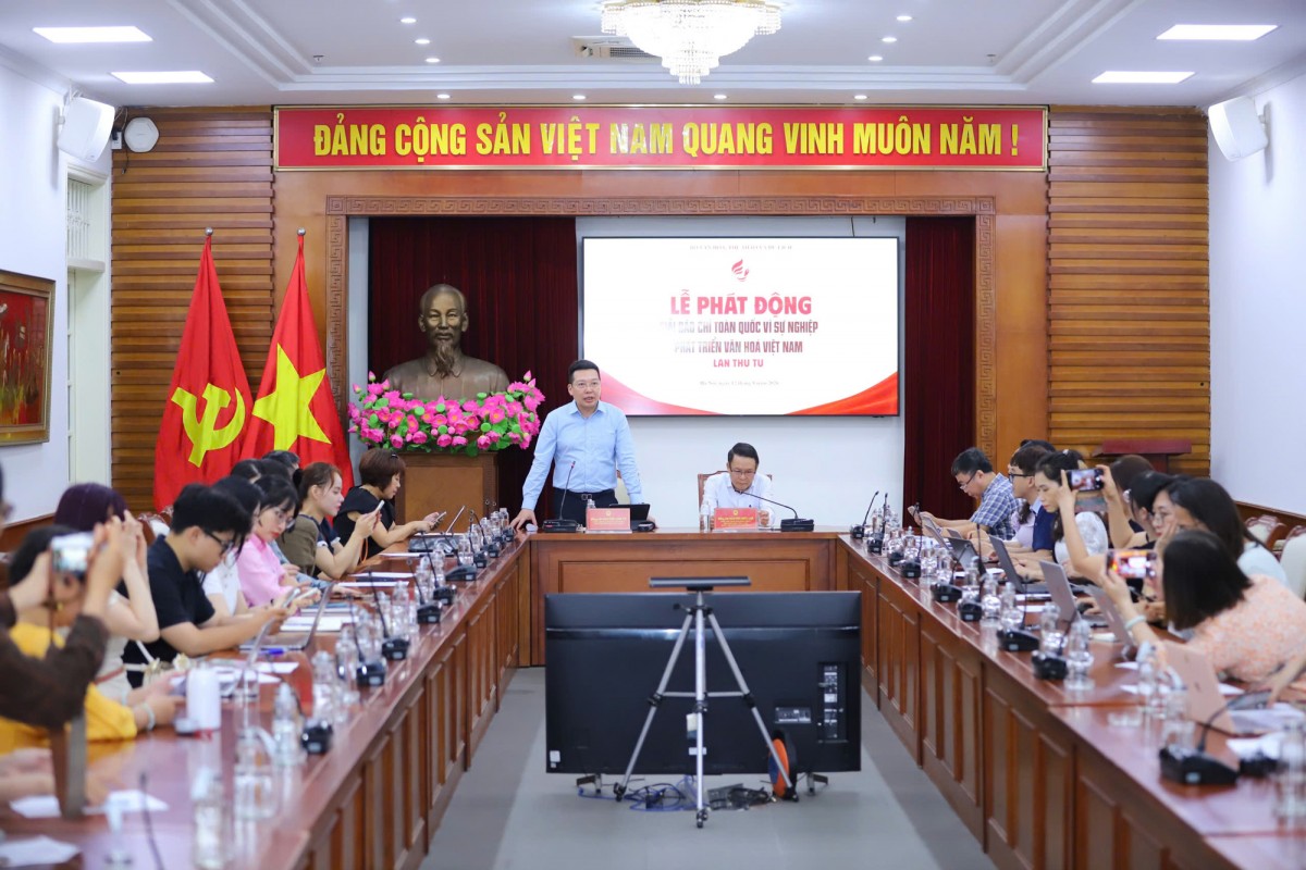 Phát động Giải Báo chí toàn quốc “Vì sự nghiệp phát triển văn hóa Việt Nam” lần thứ tư