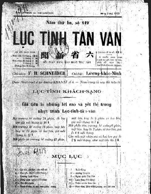 Bản địa hóa và tiến trình hiện đại hóa văn học Nam bộ qua Gia Định báo, Nông cổ mín đàm và Lục tỉnh tân văn