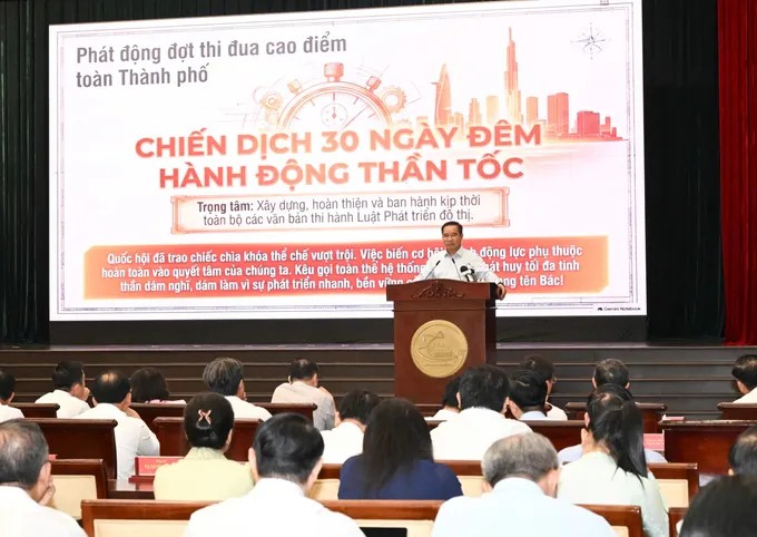 Thành phố Hồ Chí Minh: quyết liệt triển khai Luật Phát triển đô thị