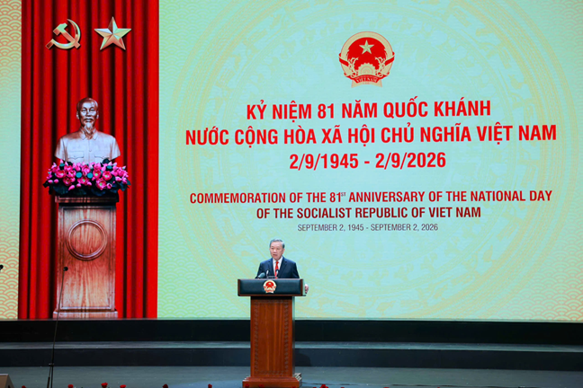 Tổng Bí thư, Chủ tịch nước Tô Lâm chủ trì Lễ kỷ niệm 81 năm Quốc khánh 2/9