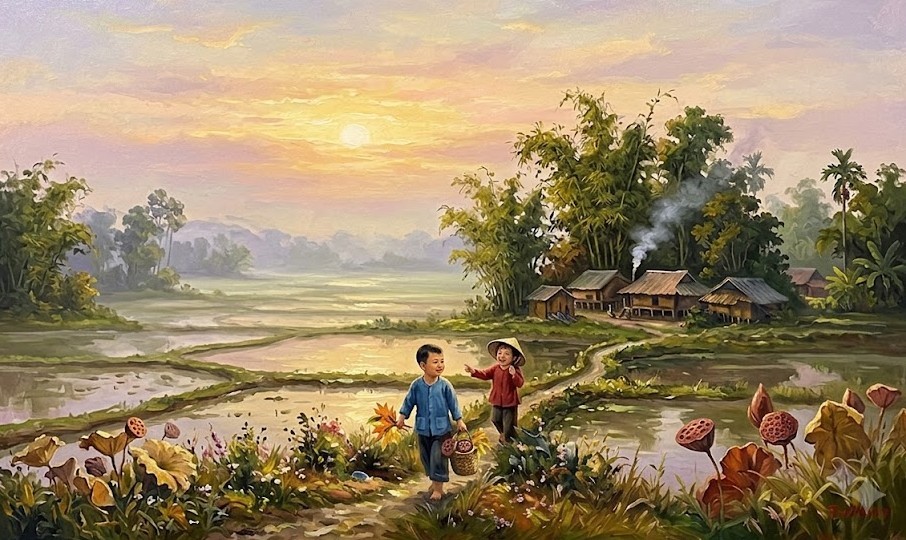 Mùa vui tháng chín. Tản văn của Lâm Trần