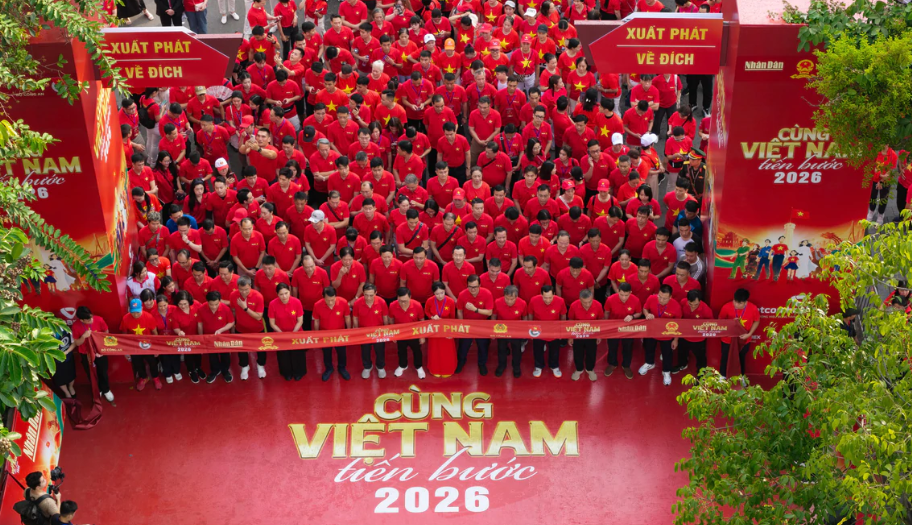 Từ những bước chân giản dị đến sức mạnh cộng đồng: “Cùng Việt Nam tiến bước”