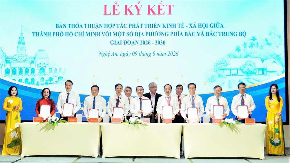 Thành phố Hồ Chí Minh mở rộng liên kết với 8 địa phương phía Bắc và Bắc Trung Bộ