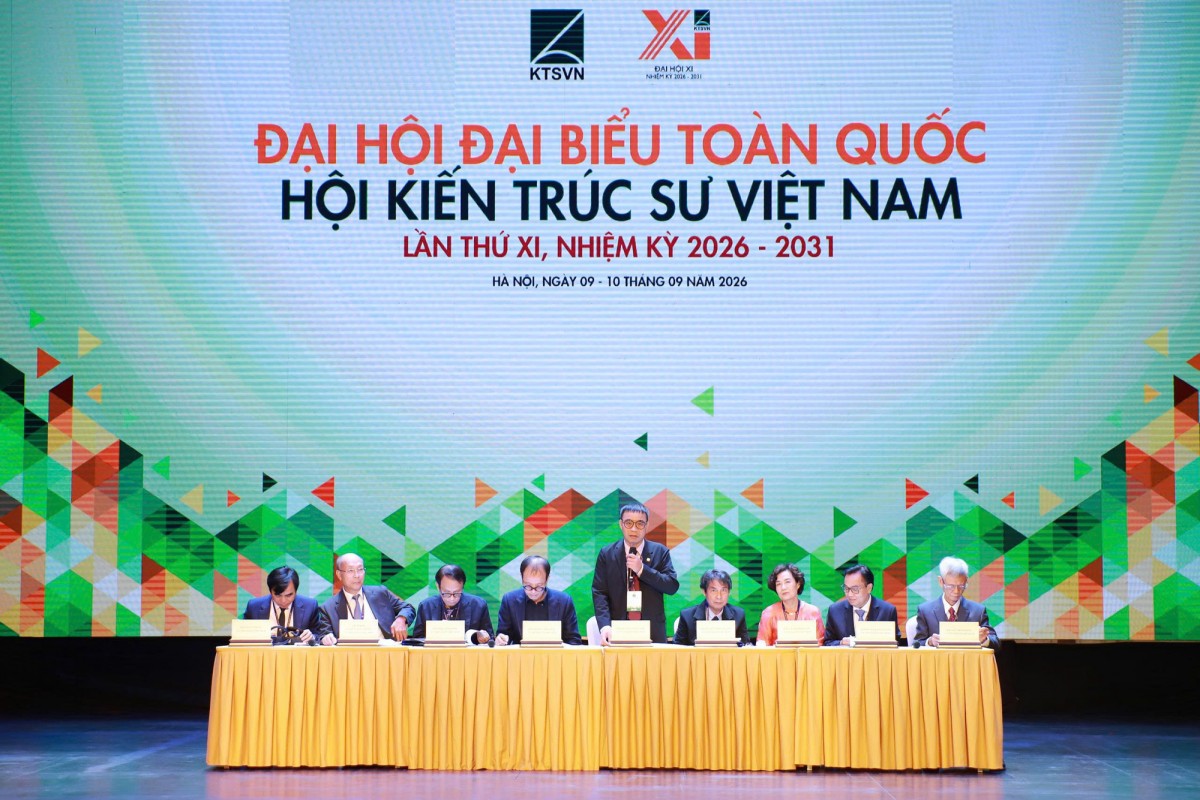 Đại hội Đại biểu toàn quốc Hội Kiến trúc sư Việt Nam khóa XI