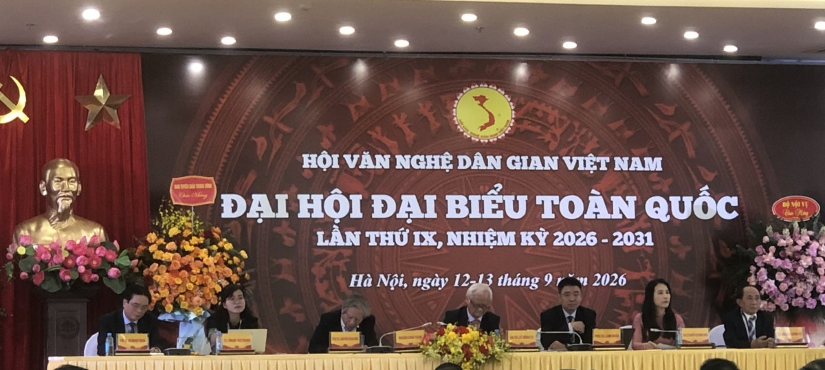 Đoàn Chủ tịch Đại hội. Ảnh: V.T