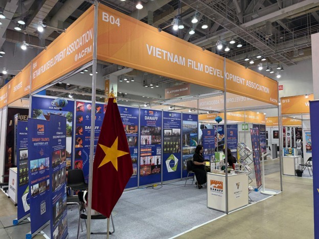 VFDA khai trương Gian hàng Điện ảnh Việt Nam tại BIFF 2026