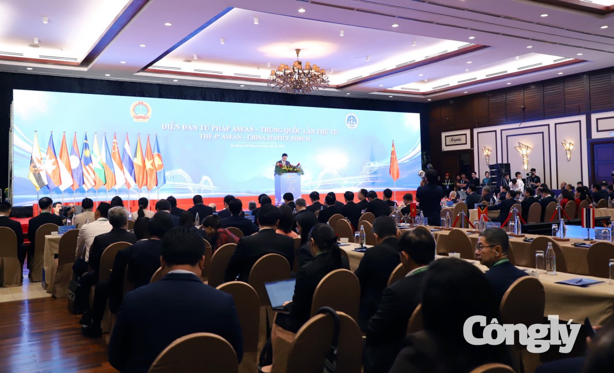 KHAI MẠC DIỄN ĐÀN TƯ PHÁP ASEAN – TRUNG QUỐC LẦN THỨ TƯ: Tăng cường kết nối, hướng tới nền tư pháp hiện đại