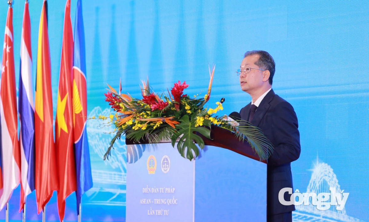 KHAI MẠC DIỄN ĐÀN TƯ PHÁP ASEAN – TRUNG QUỐC LẦN THỨ TƯ: Tăng cường kết nối, hướng tới nền tư pháp hiện đại