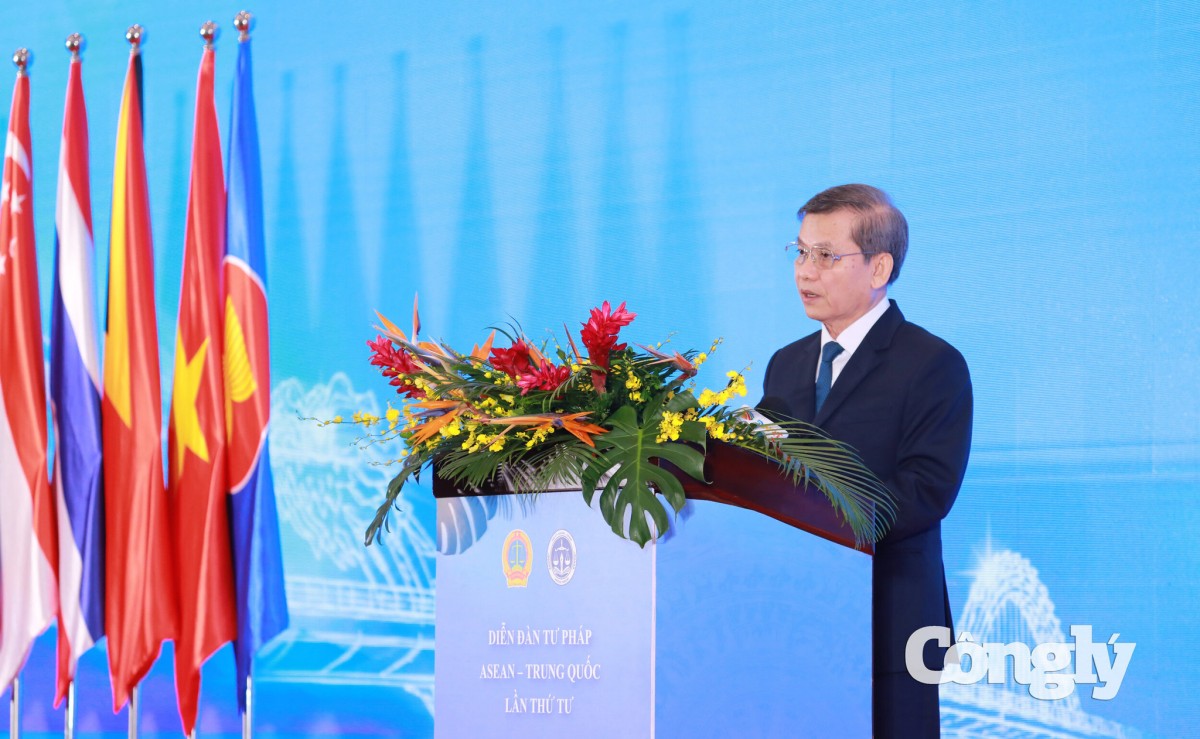 KHAI MẠC DIỄN ĐÀN TƯ PHÁP ASEAN – TRUNG QUỐC LẦN THỨ TƯ: Tăng cường kết nối, hướng tới nền tư pháp hiện đại