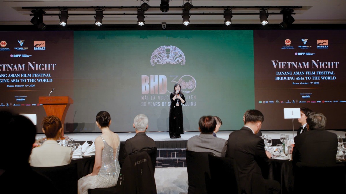 Vietnam Night tại Busan 2026: Cơ hội kết nối cho điện ảnh Việt