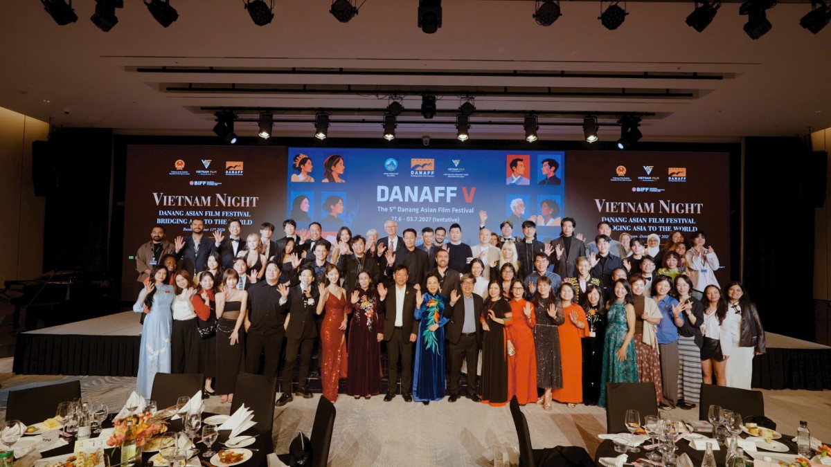 Vietnam Night tại Busan 2026: Cơ hội kết nối cho điện ảnh Việt