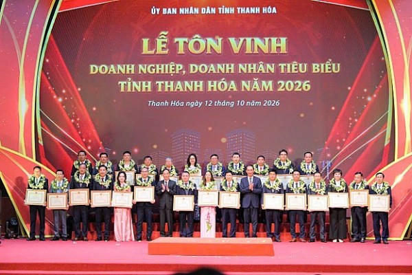 thanh hoa ton vinh doanh nghiep doanh nhan tieu bieu nam 2026