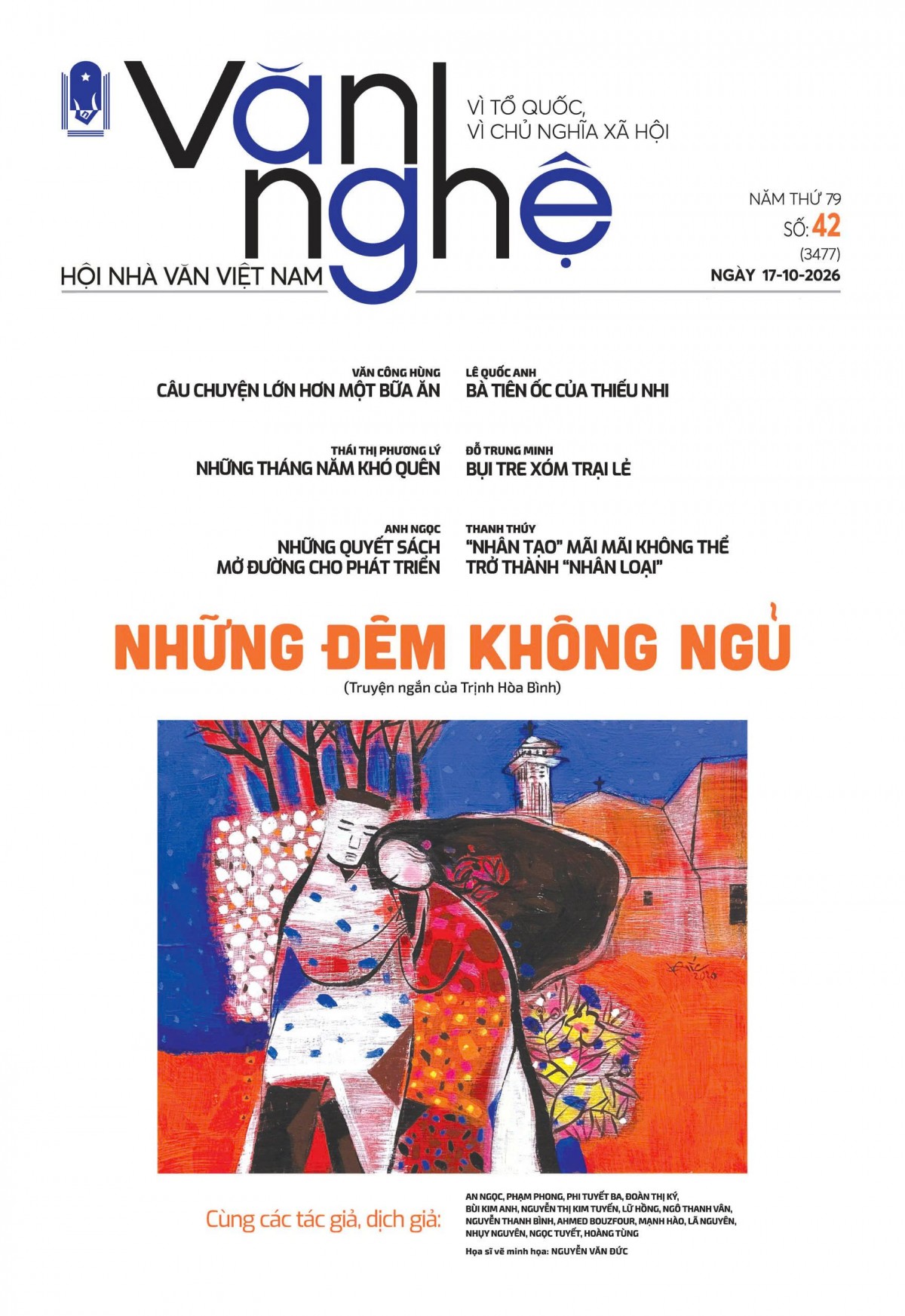 Mời độc giả đón đọc báo Văn nghệ số 42/2026