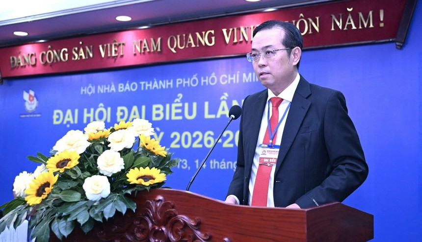 Ông Lê Văn Minh làm Chủ tịch Hội Nhà báo TP Hồ Chí Minh nhiệm kỳ 2026-2031