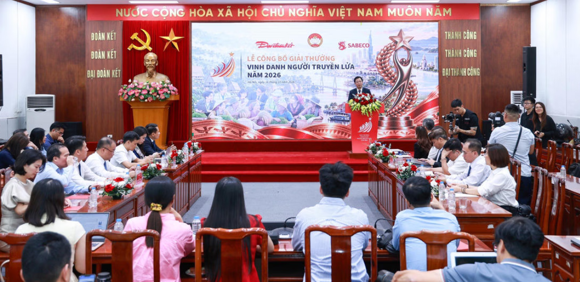 Công bố Chương trình “Vinh danh Người truyền lửa” năm 2026