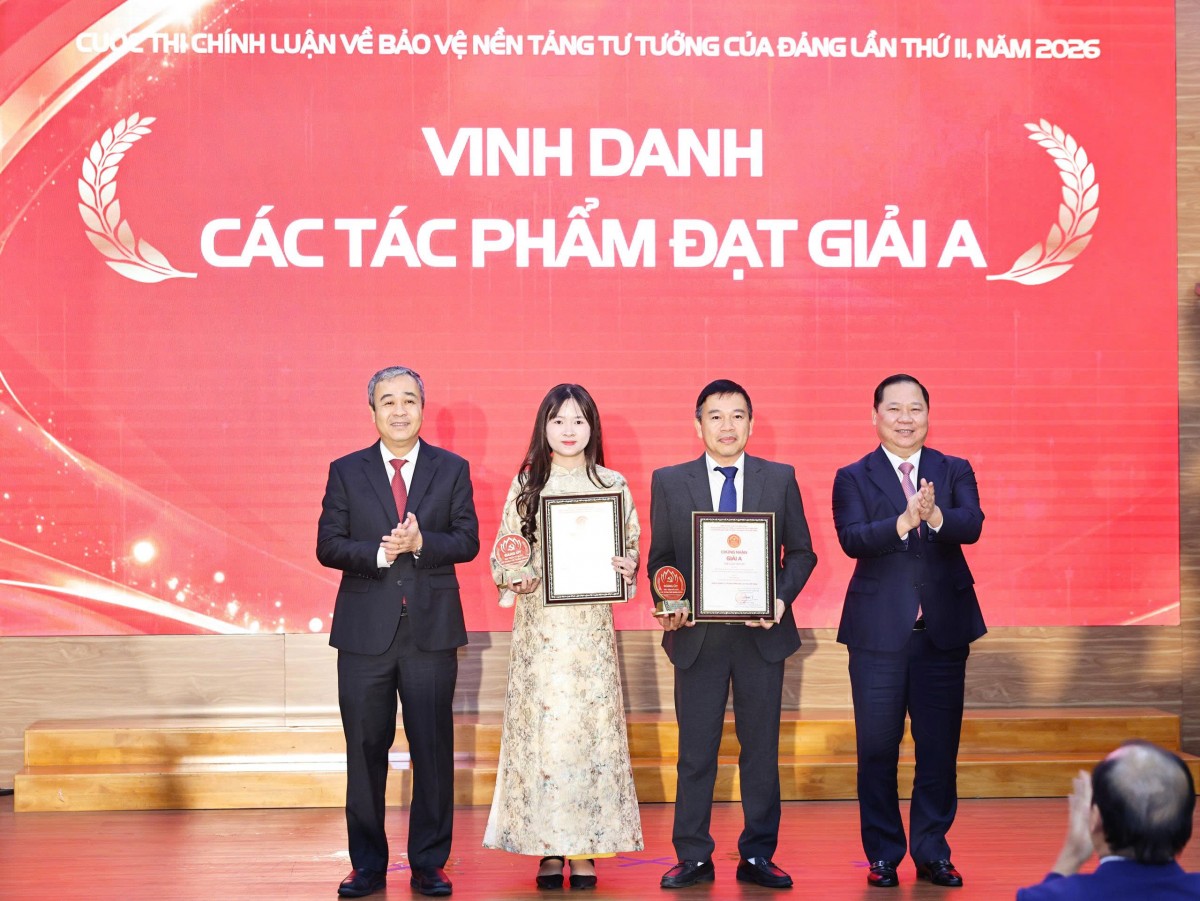 Đảng bộ Mặt trận Tổ quốc, đoàn thể Trung ương tổ chức Tổng kết và trao giải Cuộc thi chính luận về bảo vệ nền tảng tư tưởng của Đảng lần thứ II, năm 2026