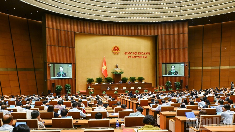 Thông cáo báo chí số 04, Kỳ họp thứ Hai, Quốc hội khóa XVI