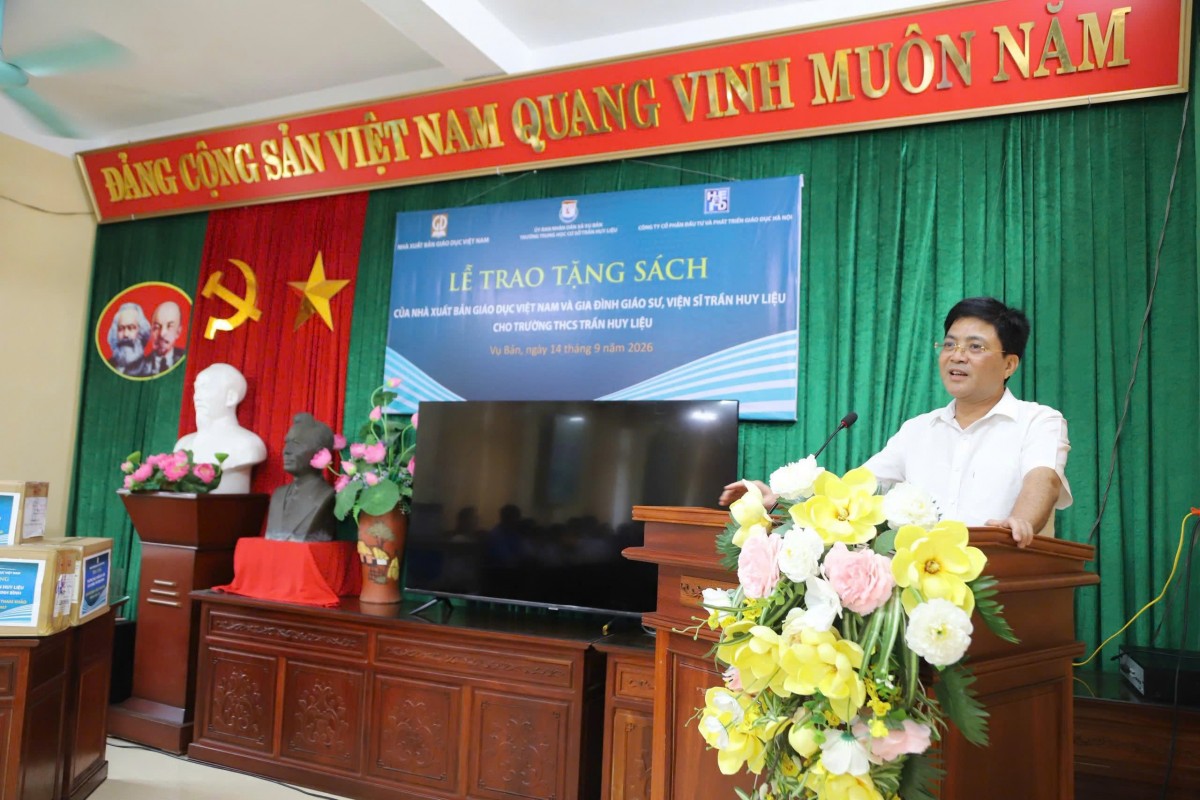 Nối dài dòng chảy tri thức trên quê hương Giáo sư, Viện sĩ Trần Huy Liệu