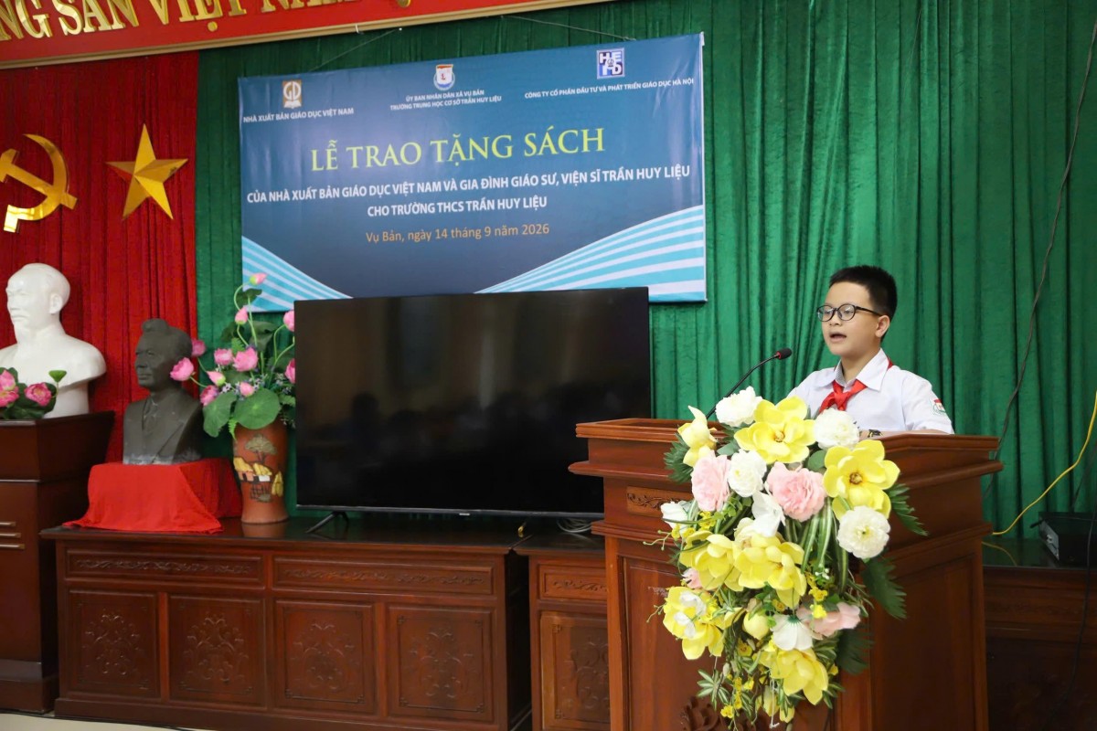 Nối dài dòng chảy tri thức trên quê hương Giáo sư, Viện sĩ Trần Huy Liệu