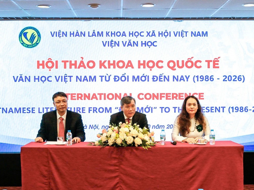 Hội thảo khoa học quốc tế "Văn học Việt Nam từ đổi mới đến nay (1986-2026)"