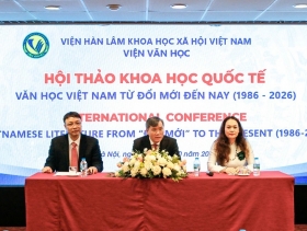 Hội thảo khoa học quốc tế "Văn học Việt Nam từ đổi mới đến nay (1986-2026)"