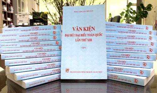 Văn kiện Đại hội XIII của Đảng  được xuất bản bằng 7 ngoại ngữ