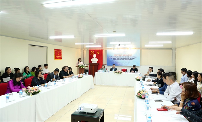 Hội thảo khoa học Di sản phim truyện chiến tranh của điện ảnh Việt Nam: Giá trị nghệ thuật, lưu trữ, khai thác và phổ biến trong cuộc cách mạng công nghiệp 4.0